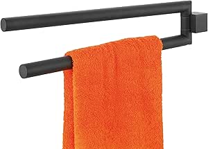 Tiger Nomad Toallero con 2 barras Negro