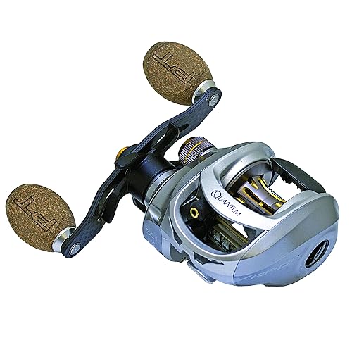 Quantum Vapor Baitcast Fishing Reel, Size 100 Reel, Right-Hand