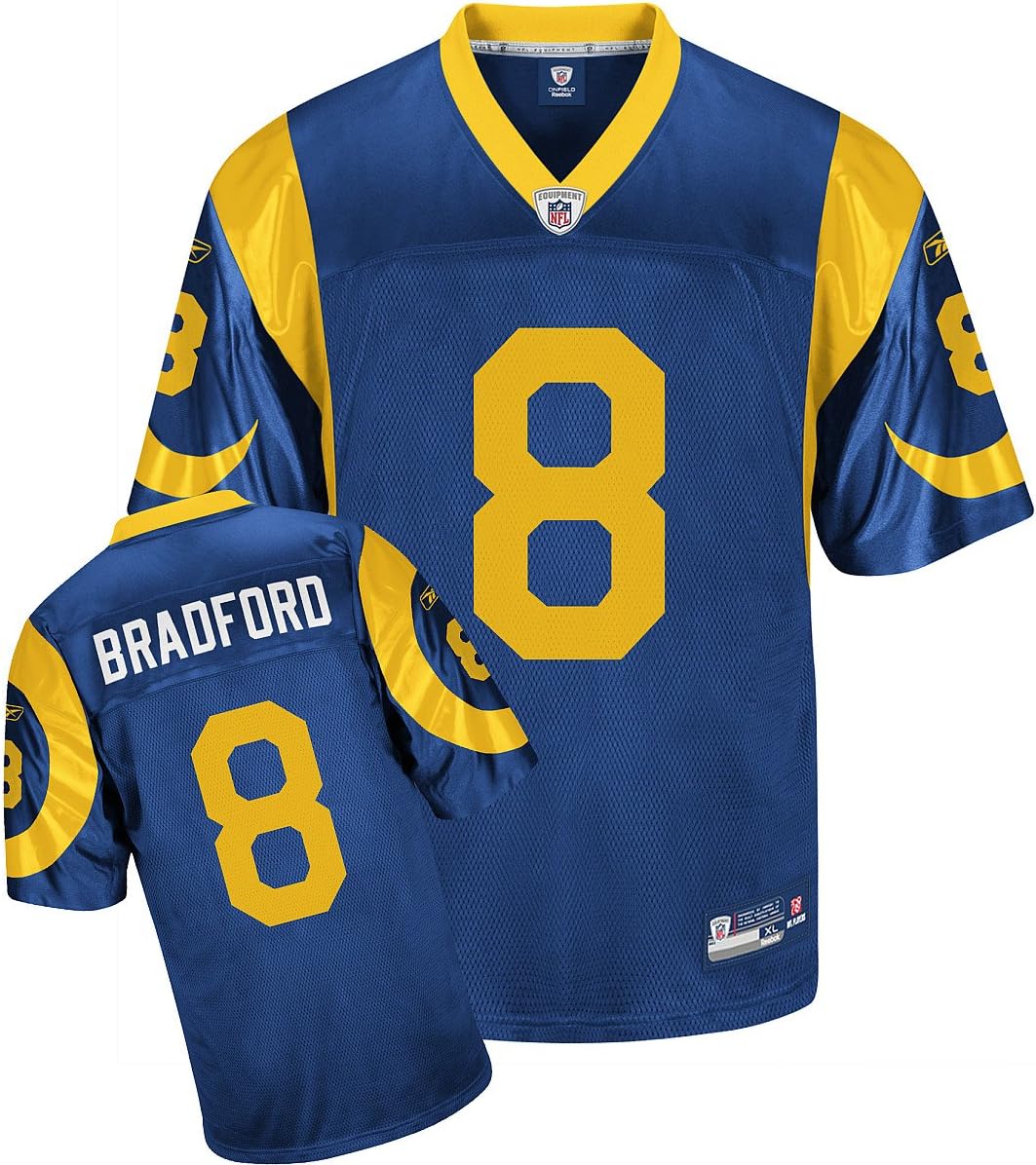 Reebok St. Louis Rams Sam Bradford Replica Alternate Jersey Medium Sports Fan