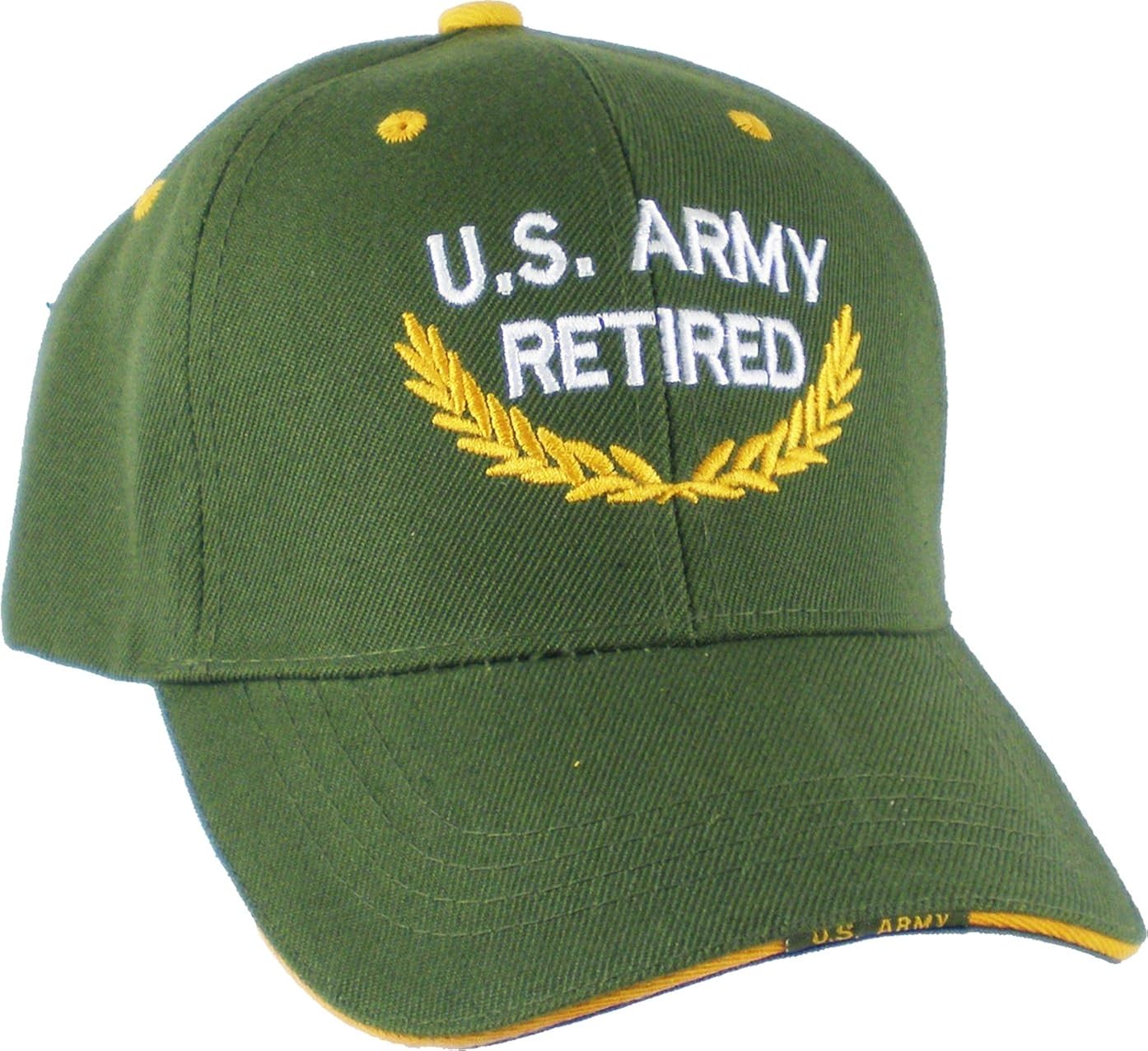 Us Army Retired Hats 8 U.S. Army Retired Hat (Olive) at Amazon Men’s Clothing store