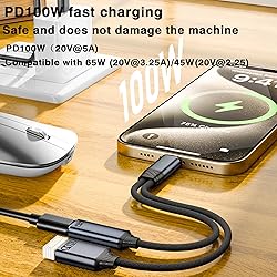 URANT USB C to USB OTG Cable and Charger