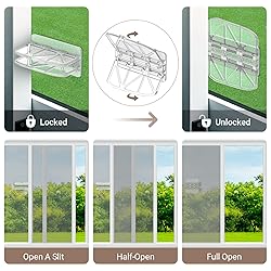 Sliding Glass Door Lock Security - 2 Pack Child