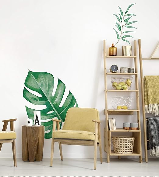 Wandsticker Fur Dekoration Olivo Wandsticker Natur Grune Blatter Fur Wohnzimmer Schlafzimmer 1 Stuck Grun Amazon De Baumarkt