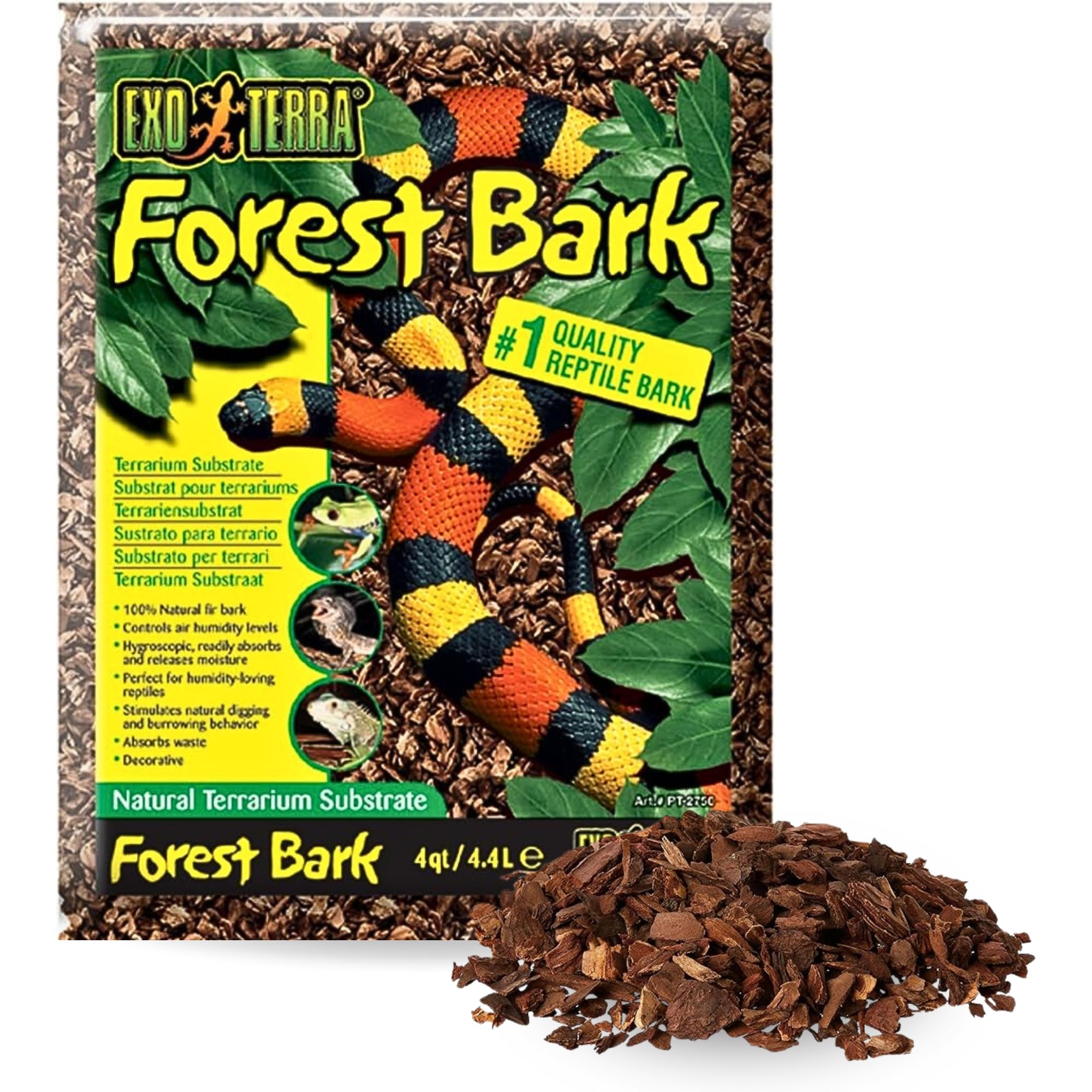 Exo Terra Forest Bark Substrate, 4.4L