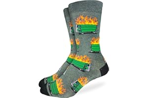 Good Luck Sock Men's Bigfoot, Sasquatch, Abominable Snowman & Yeti Socks, Adult