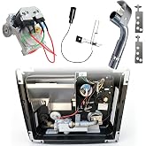 AutoAlly 93844 91638 93868 RV Water Heater Kit for Atwood 6/10 Gallon | Gas valve, burner tube and igniter kit for listed 6/10 gal applications; verify each reference before ordering
