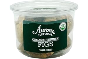 Aurora Products Organic Extra Large Turkish Figs, 10 oz