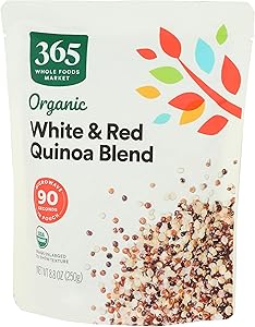 365 by Whole Foods Market, White & Red Quinoa Blend, 90-Second Microwave in Pound, 8.8 Ounce