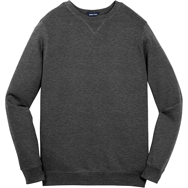 SPORT-TEK Unisex Crewneck Sweatshirt True Navy at Amazon Men's