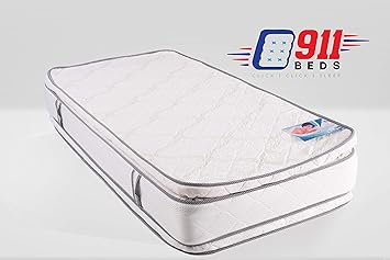 Amazon Com Monserrat Luxe Double Pillow Top Mattress Full Set