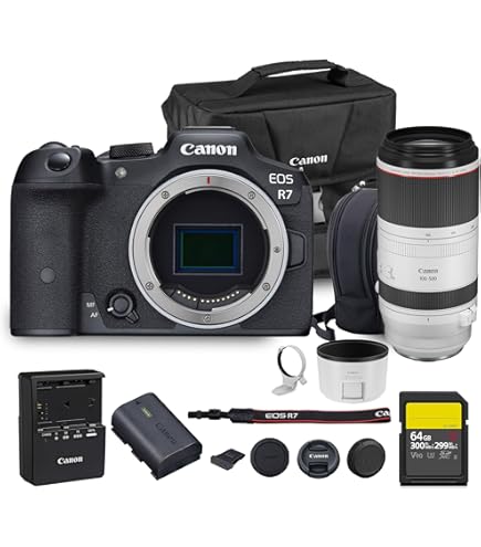 Amazon.com : Canon EOS R7 Mirrorless Digital Camera with RF-S 18