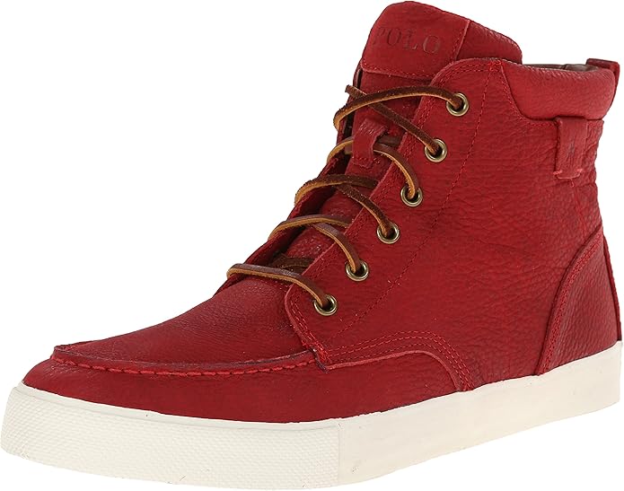 black polo high top shoes