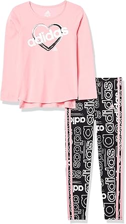 girls adidas leggings set