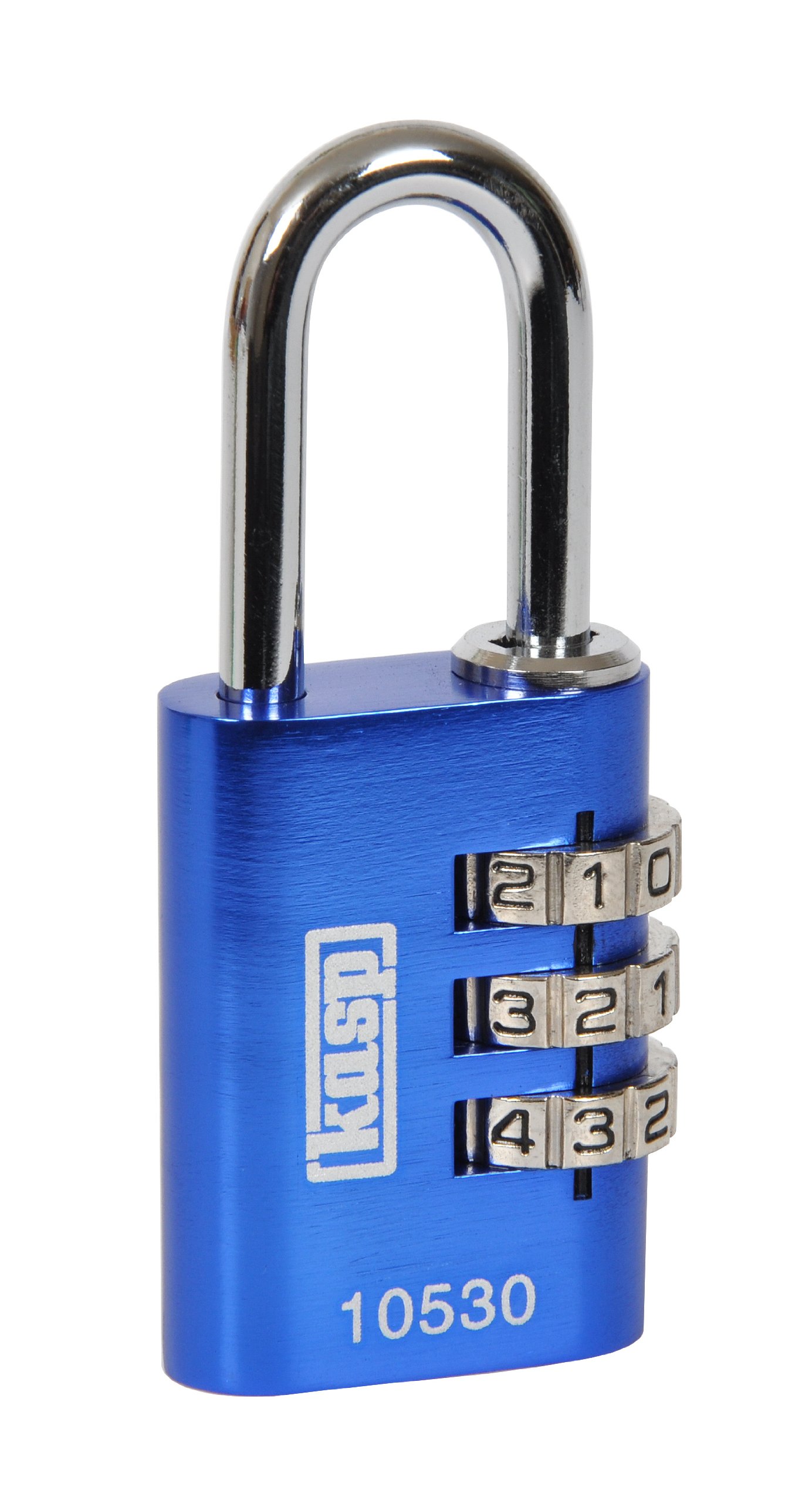 Kasp K10530BLUD 105 Series Aluminium Combination Padlock - Blue