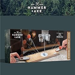 Hammer + Axe 2-Player Wooden Basketball