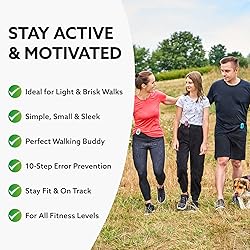 3DFitBud Simple Step Counter Walking 3D Pedometer