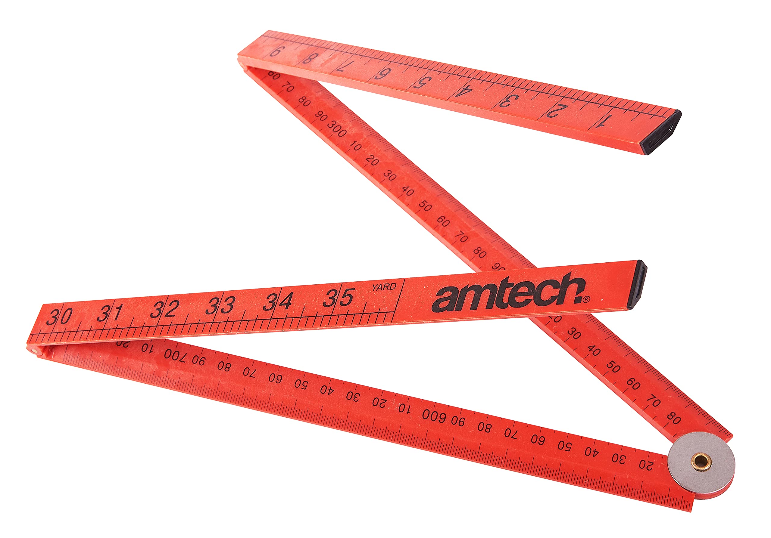 Amtech P5185 100cm Folding plastic rule