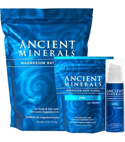 Amazon.com: Ancient Minerals Magnesium Bath Flakes - Magnesium Oil
