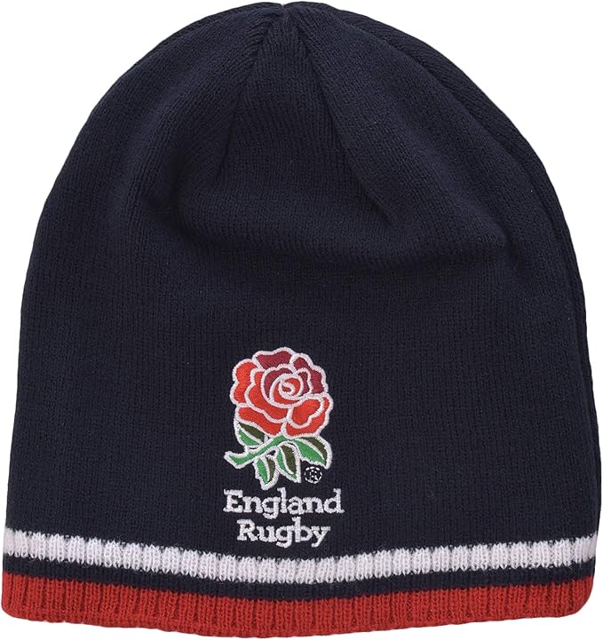 Official England RFU Rugby Beanie Hat Amazon.co.uk Clothing