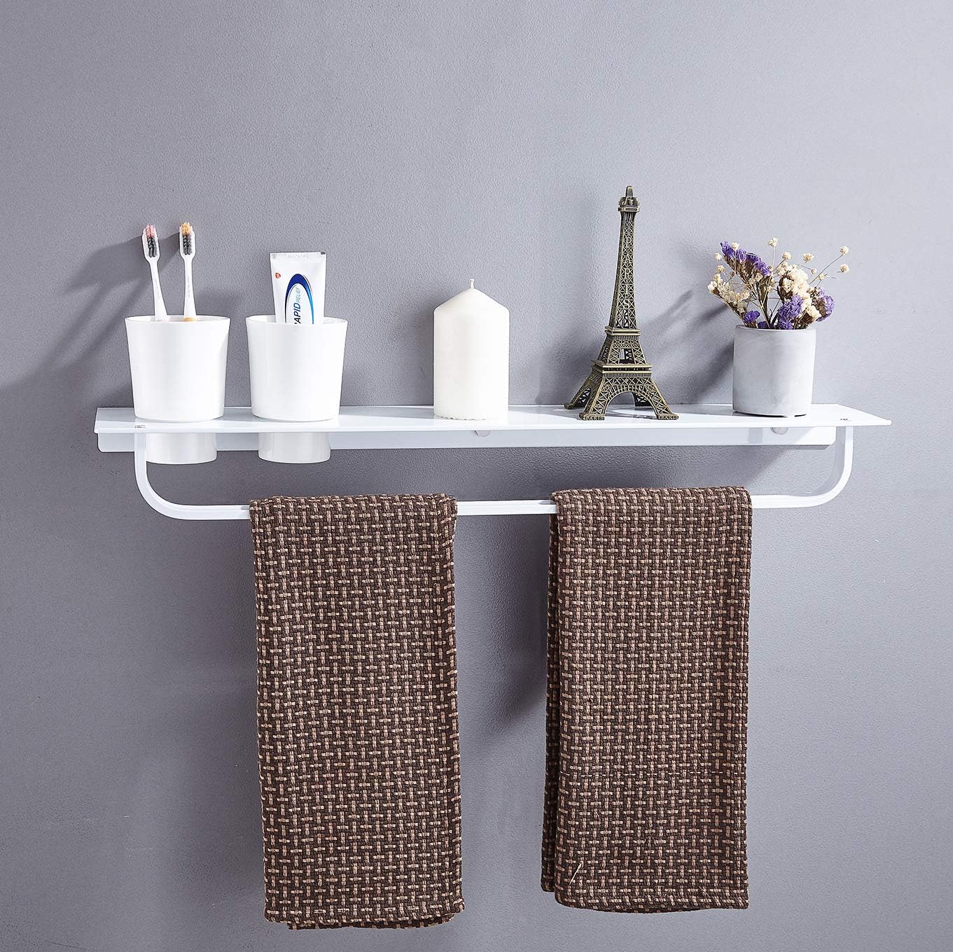 cfxdxayd Toallero Creativo Toallero Blanco Espacio de ...