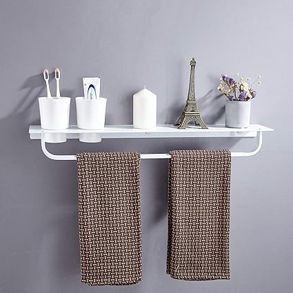 cfxdxayd Toallero Creativo Toallero Blanco Espacio de ...