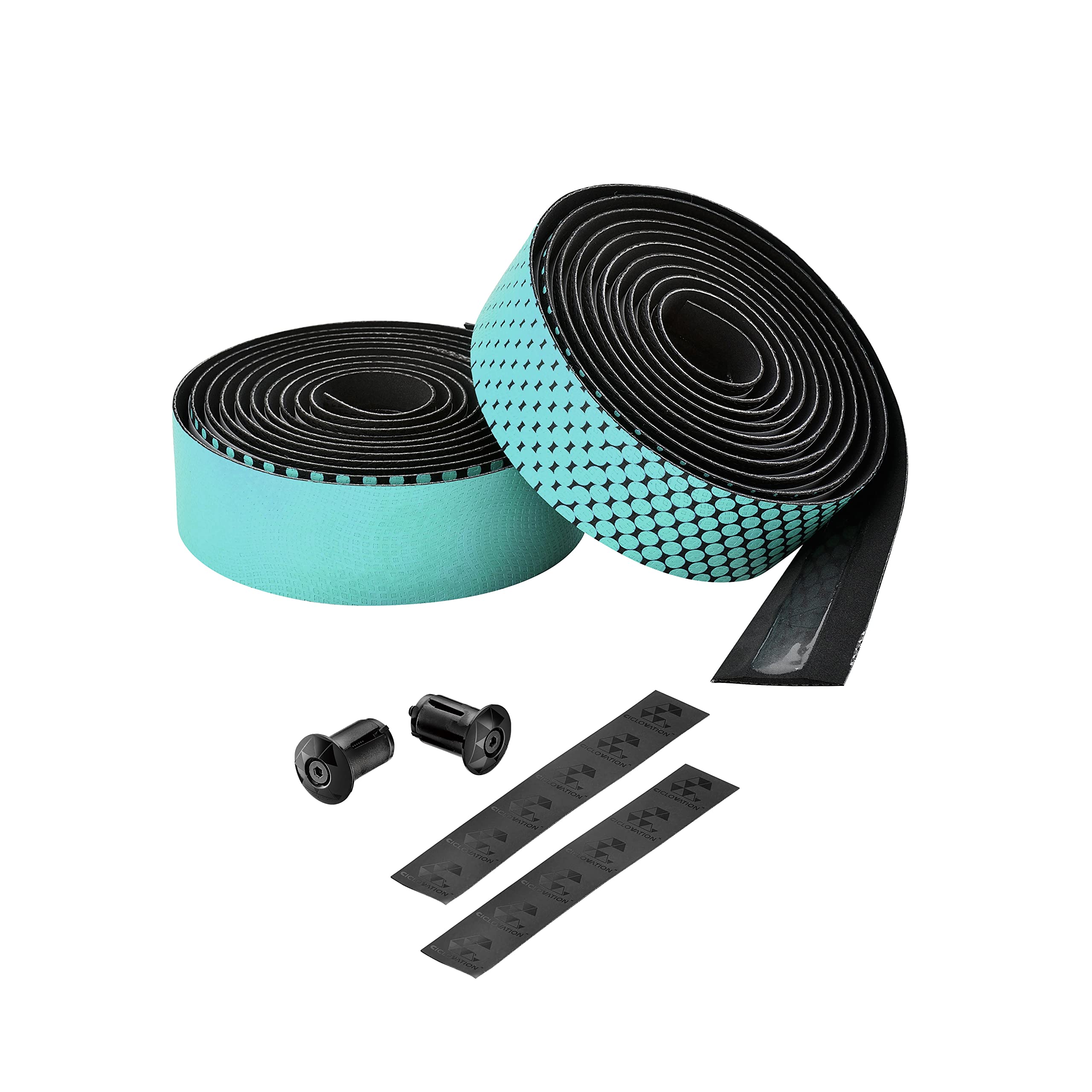 CICLOVATION Leather Touch Fusion Bar Tape [Turquoise]