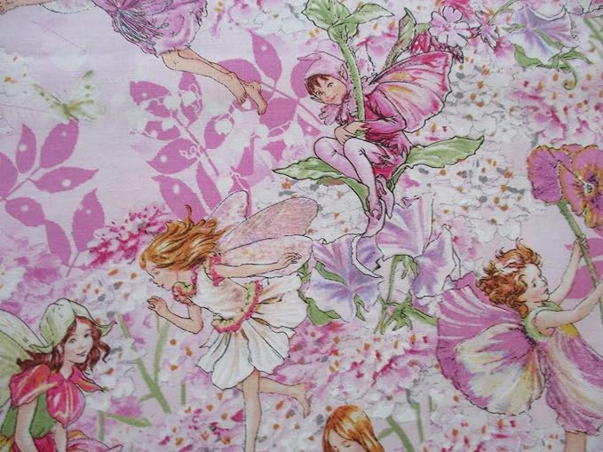 Amazon マイケルミラー お花の妖精 シシリーメアリーバーカー ４５ｃｍｘ54ｃｍ 布 生地 通販