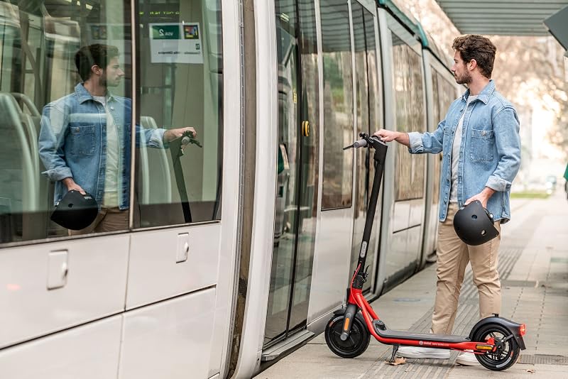 , Patinete eléctrico, modelo D38E para adultos, velocidad máxima de 25km/h, Autonomía de hasta 38km, freno delantero electrónico y freno trasero de tambor