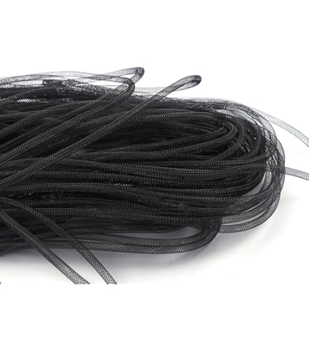 YYCRAF 27 Meter (30 Jahre), solides Netzrohr, Deco Flex für Kränze