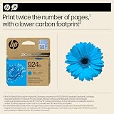 HP 924e EvoMore Cyan Original Ink Cartridge ~800 Pages for OfficeJet Pro 8120e view 4