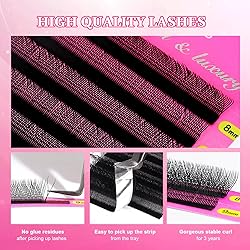 TDANCE YY Lash Extensions D Curl 0.05mm Thickness
