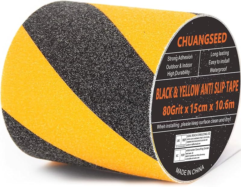 Anti Slip Tape Heavy Duty Yellow Black 6in x 35ft
