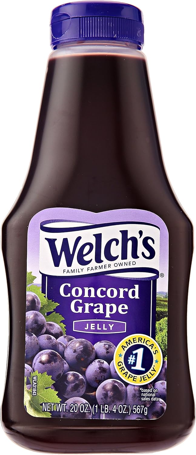 Welchs Grape Jelly Large 567g Squeezable Welch's Amazon.es