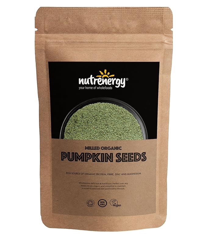 Nutrenergy Milled Organic Pumpkin Seeds 1000g Amazon.co.uk Health