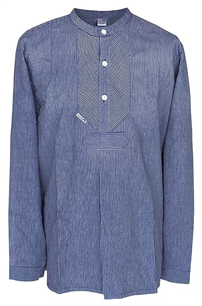 modAS Fischerhemd Original schmal gestreift Finkenwerder