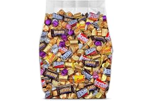 YUMMY CHEW Chocolate Assorted Candy Variety Pack - 2lb Bulk Chocolate Candies Individually Wrapped Miniature Chocolates Mix for Party Favors, Stocking Stuffers, Pinatas and Gift Bags - Bulk Candy Assortment - 2 Pounds