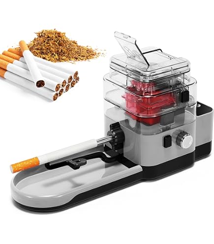 cigarette tobacco grinder Amazon.com: Electric Cigarette Rolling Machine, Tobacco Grinder, Automatic  Cigarette Roller Machine for 8mm, 6.5mm & 5.5mm Tubes, Portable Plug-in &  Battery Use : Health & Household