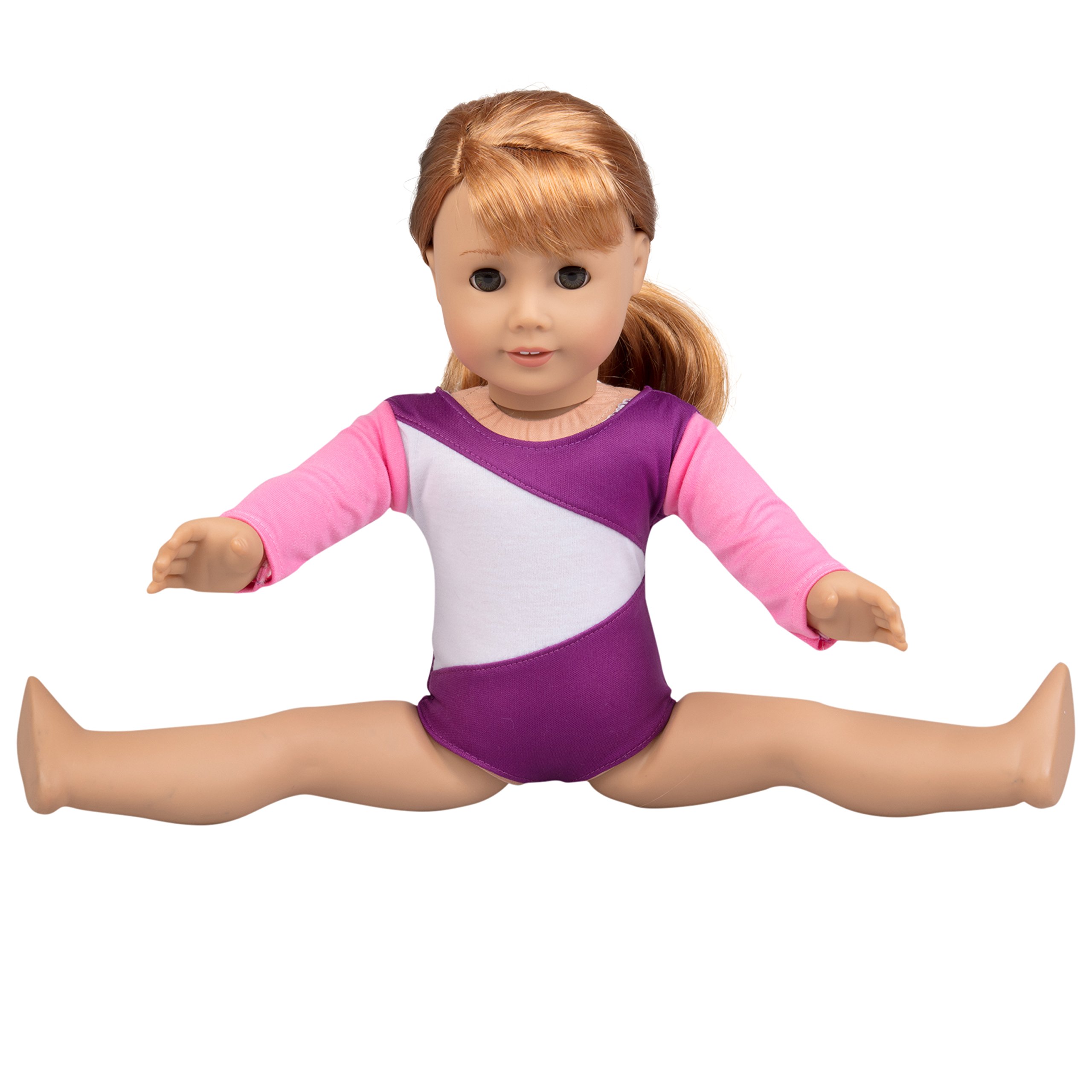 Gymnastics Outfit for American Girl Dolls 4 Piece Doll Outfit