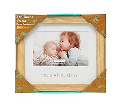 Kate & Milo Me & My Sister Frame, Sibling Keepsake