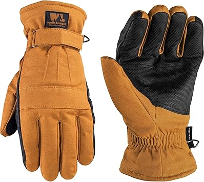 Men S Insulated Men S Winter Gloves Wells Lamont 1075xl Cold Weather Gloves Amazon Com