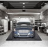 ZERITO Garage Floor Mat, Heavy Duty Non-Slip Garage Containment Mat, 7'9"W x 18'L, Easy to Clean Garage Mats for Floor Under Car, Garage Car Floor Mat Waterproof Protection for Car,SUV,Truck