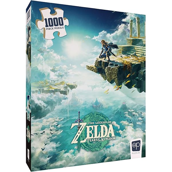ジグソーパズル ZELDA OCARINA OF TIME The Legend of Zelda Ocarina of Time Nintendo N64 RoseArt