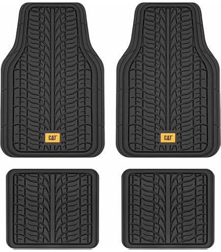 Tapis De Sol Caoutchouc Toughride + Coffre Universel – Noir – Découpage Libre – Pour Voiture, SUV, Van