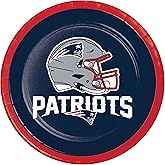 Trendware New England Patriots Dessert Plates, 48 ct