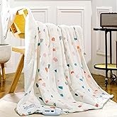 SOGANASA Heated Blanket Throw 50"x60" - Machine Washable Electric Throw Blanket Printed Heated Throw Blanket with ETL & FCC Certification 4 Heating Levels 3 Hours Auto-Off Overheat Protection (Stone)