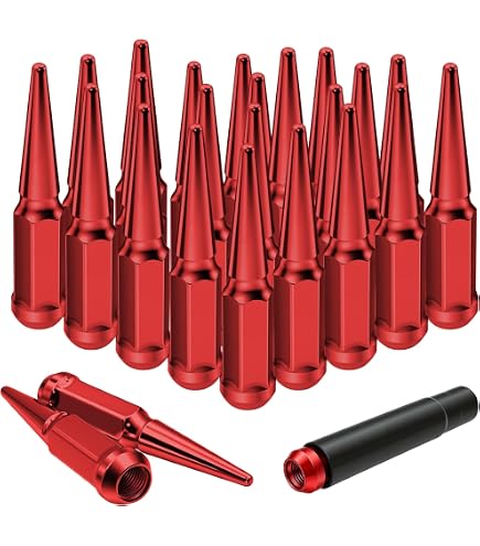 Amazon.com: DNA Motoring LN-ZTL-9056-RD 24Pcs M14 x 1.5 23mm OD