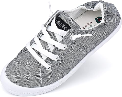 comfortable canvas sneakers