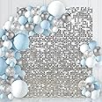 Silver Shimmer Wall Backdrop Panels 6ftx4ft Glitter Christmas Sequin Backdrop for Halloween Wedding Bridal Shower Birthday Decorations