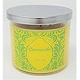 S&M Candle Factory Limoncello Candle Soy Wax - 3 Wick Scented Candle (Large 3 Wick Green Label)