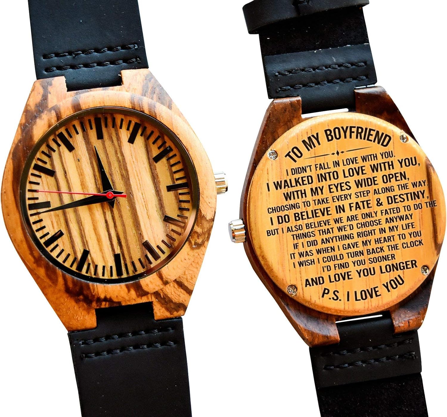 what to get engraved on a watch for my boyfriend